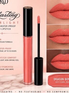 KVD Beauty Everlasting Hyperlight Liquid Lipstick “Dragon Bones 36” 0.23oz (7ml)